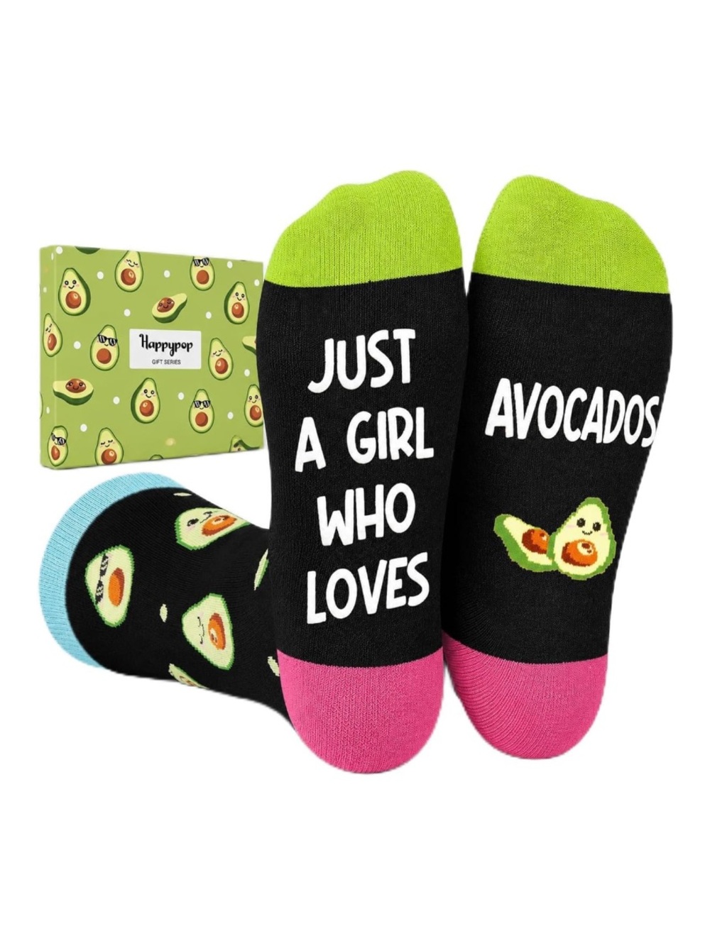 Avocado novelty socks new in box
